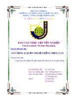 Báo cáo thực tập tốt nghiệp: Xây dựng và quản trị hệ thống mạng LAN