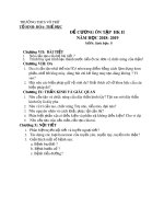 Đề cương ôn tập học kì 2 môn Sinh học 8 năm 2018-2019 - Trường THCS Võ Trứ