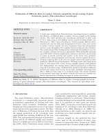 Evaluation of different diets to replace Artemia nauplii for larval rearing of giant freshwater prawn (Macrobrachium rosenbergii )