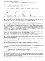 Bài tập Hóa học lớp 9 - Chương 2 Kim Loại