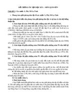 Đề cương ôn tập học kì 1 môn Lịch sử 9 năm 2019-2020 - Trường THCS Lê Lợi