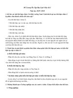 Đề cương ôn tập học kì 1 môn Địa lí 8 năm 2019-2020 - Trường THCS Văn Quán