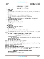 Giáo án môn Vật lí 6 học kì 1 phương pháp mới