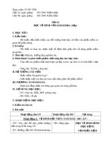 Giáo án Tin học lớp 7 - Tiết 62: Học vẽ hình với Geogebra (Tiếp theo)