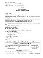 Giáo án Tin học lớp 7 - Bài thực hành 9: Tạo biểu đồ để minh họa