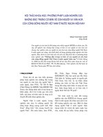 Hội thảo khoa học: Phương pháp luận nghiên cứu những đặc trưng cơ bản về con người và văn hoá của cộng đồng người Việt Nam ở nước ngoài hiện nay