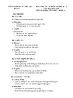 Đề cương ôn tập kiểm tra học kì 1 môn GDCD 6 năm 2018-2019 - Phòng GD&ĐT Quận 1