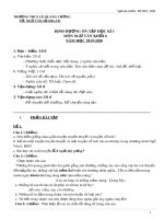 Đề cương ôn tập học kì 1 môn Ngữ văn 6 năm 2019-2020 - Trường THCS Lê Quang Cường