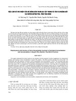 Việc làm và thu nhập của hộ nông dân tham gia tập trung và tích tụ ruộng đất tại huyện Quỳnh Phụ, tỉnh Thái Bình
