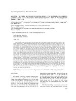 So sánh cấu trúc hệ vi khuẩn đường ruột của tôm thẻ chân trắng (Litopenaeus vannamei) giữa tôm khoẻ mạnh và tôm bị bệnh tại Sóc Trăng, Việt Nam