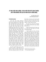 Từ tinh thần thực chứng, tư duy phức đến tiếp cận hệ thống (Góp phần nghiên cứu lịch sử Khoa học và Công nghệ)