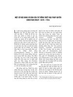 Một số nội dung cơ bản của tư tưởng Triết học pháp quyền Christian Wolf (1679-1754)