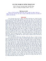 Bài thu hoạch Chính trị hè 2019: Tại sao Chủ Tịch Hồ Chí Minh dạy chúng ta phải xây dựng ý thức tôn trọng nhân dân, phát huy dân chủ và chăm lo đời sống nhân dân - Liên hệ trách nhiệm của