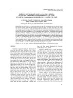 Thiết kế vector biểu hiện mang gen mã hóa mannitol-1-phosphate dehydrogenase (mtlD) từ chủng Escherichia coli JM109 để chuyển vào cây ngô