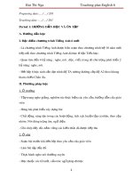 Giáo án Tiếng Anh lớp 6 học kỳ 1