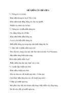 Đề cương ôn tập học kì 1 môn Tin học 6 năm 2018-2019 - Trường THCS Võ Trứ