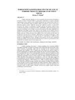 Indigenous knowledge on use of local fodder trees in mid hills of west Nepal