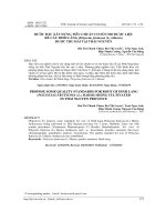 Bước đầu xây dựng tiêu chuẩn cơ sở cho dược liệu rễ cây Đinh lăng (Polyscias fruticosa (L.) harms) được thu hái tại Thái Nguyên