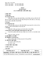 Giáo án Tin học lớp 7 - Bài thực hành 8: Ai là người học giỏi nhất (Tiếp theo)