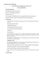 Đề cương ôn tập học kì 1 môn Ngữ văn 9 năm 2019-2020 - Trường THCS Tân Bình