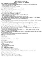 Đề cương ôn tập học kì 1 môn Địa lí 6 năm 2019-2020 - Trường THCS Nguyễn Du