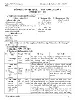 Đề cương ôn tập học kì 1 môn Ngữ văn 8 năm 2019-2020 - Trường THCS Phước Nguyên