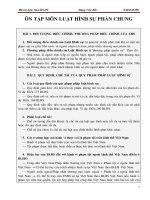 11 LUẬT HÌNH sự PHẦN CHUNG   CHƯƠNG 1 