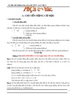 Tài liệu bồi dưỡng học sinh giỏi THCS  môn Vật Lí