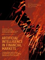 Artificial intelligence in financial markets 