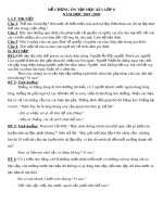 Đề cương ôn tập học kì 1 môn GDCD 8 năm 2019-2020 - Trường THCS Lê Lợi