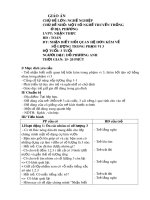 Giáo án Mầm non: Nhận biết mối quan hệ hơn kém về số lượng trong phạm vi 3