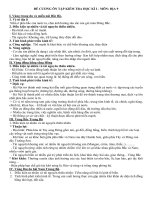 Đề cương ôn tập học kì 1 môn Địa lí 9 năm 2019-2020 - Trường THCS Nguyễn Du