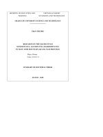 Summary of doctoral thesis: Research on the macro fungi Myxomycota, Ascomycota, Basidiomycota in Ngoc Linh mountain, Quang Nam province