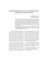 Quan niệm nhân sinh của F. W. Nietzsche trong Zarathustra đã nói như thế