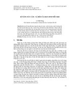 Kĩ năng xúc cảm - xã hội của học sinh tiểu học