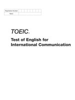 Đề thi tuần 1 01 2020 TOEIC