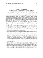 Hành trạng của người em đã mất phong quốc công