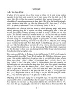 Tóm tắt Luận án tiến sĩ Kỹ thuật: Nghiên cứu quá trình động học sự hình thành và biến đổi của C và một số hợp chất chứa C