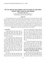 Về vai trò dự báo thông tin của đơn vị cảm thán trong diễn ngôn Dù kê Khmer
