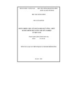 Tóm tắt luận án Tiến sĩ Quản lý Hành chính công: Hoàn thiện việc xây dựng đội ngũ công chức hành chính nhà nước chuyên nghiệp ở Việt Nam