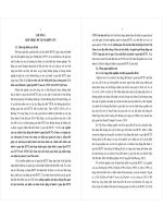 Tóm tắt Luận án tiến sĩ Kinh tế: Các nhân tố tác động đến hành vi gian lận báo cáo tài chính của các CTNY