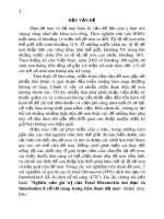 Tóm tắt Luận án tiến sĩ Y học: Nghiên cứu giá trị của Fetal fibronectin âm đạo và Interleukin 8 cổ tử cung trong tiên đoán đẻ non