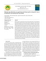 Đánh giá mức độ hài lòng của người tham giá đấu giá quyền sử dụng đất 3 dự án tại thành phố Tuyên Quang, tỉnh Tuyên Quang