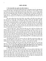 Tóm tắt Luận án tiến sĩ: Tái cơ cấu đầu tư phát triển xuất khẩu hàng hóa của Việt Nam thời kỳ đến năm 2020, tầm nhìn đến năm 2030