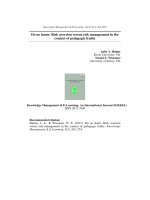 Do no harm: Risk aversion versus risk management in the context of pedagogic frailty