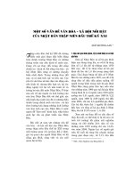 Một số vấn đề văn hóa - xã hội nổi bật của Nhật Bản thập niên đầu thế kỷ XXI