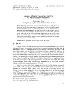 Văn hóa tổ chức trong nhà trường và phương hướng xây dựng