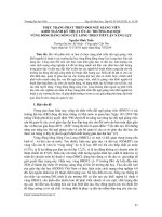 Thực trạng phát triển đội ngũ giảng viên khối ngành kỹ thuật ở các trường đại học vùng đồng bằng sông Cửu Long theo tiếp cận năng lực
