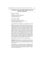 Twittering to increase student engagement in the university classroom