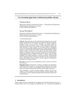 An e-learning approach to informed problem solving